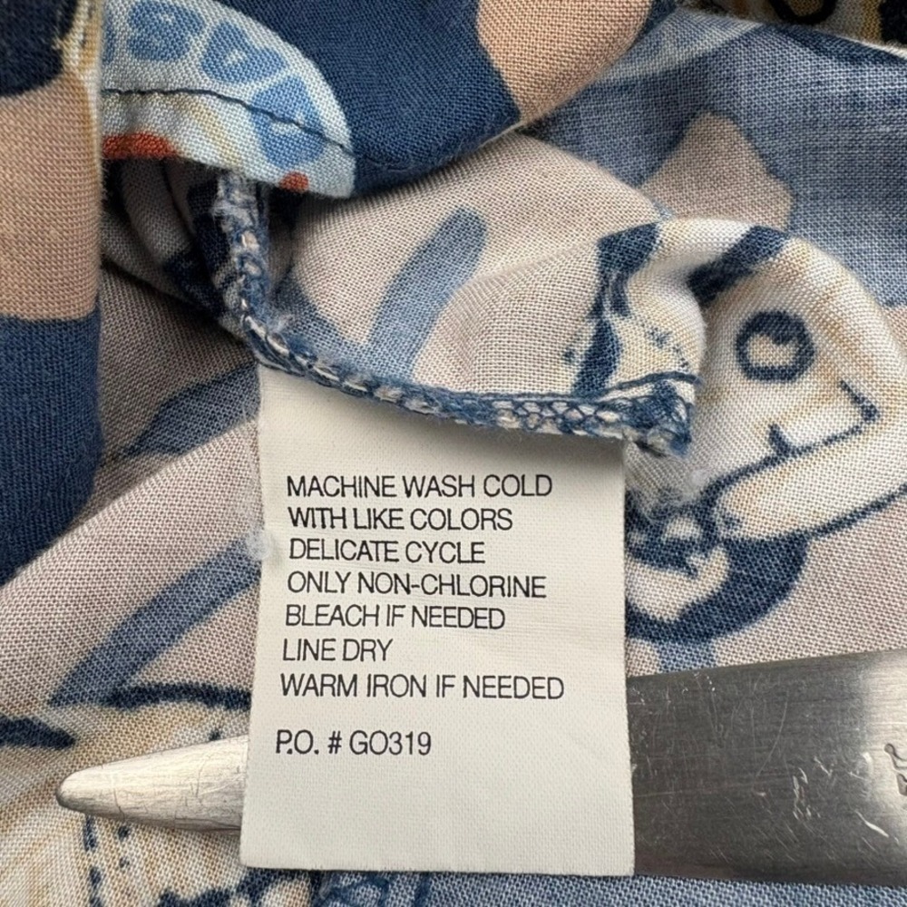 Munsingwear Mens XL/XG Hawaiian‎ Shirt 1956 Car Scooter Print Rockabilly Retro - Picture 6 of 9